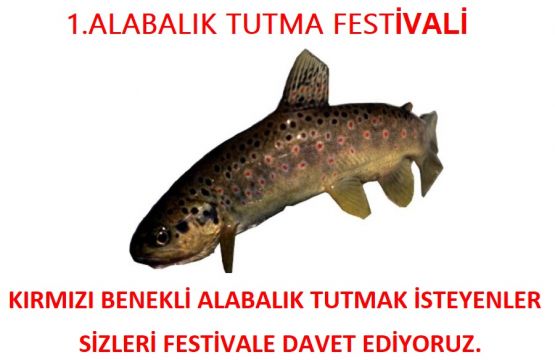KIRIMIZI BENEKLİ ALABALIK TUTMAK İSTEYEN BALIKÇILARIN DİKKATİNE...